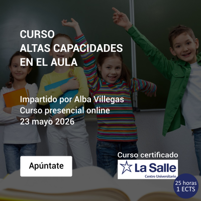CURSO ALTAS CAPACIDADES EN EL AULA