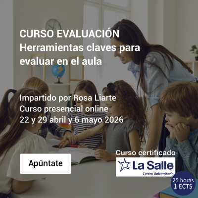 CURSO EVALUACIÓN. Herramientas clave para evaluar en el aula.
